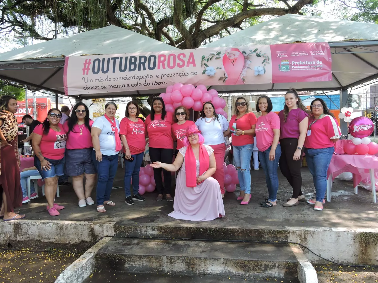 Pinda abre ‘Outubro Rosa’ com atividades Praça Monsenhor Marcondes